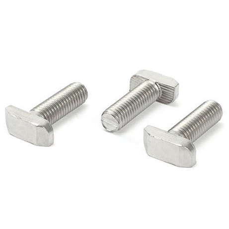 stainless t bolts and nuts  304 M8 M6 T Head track Bolt for aluminium profile