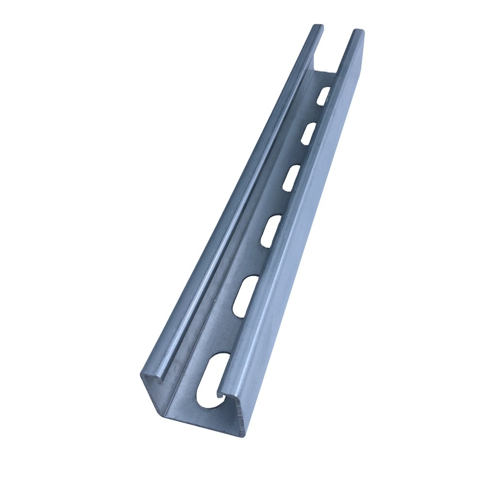 HDG/Galvanized Steel Single Electrical Strut Slotted C Channel