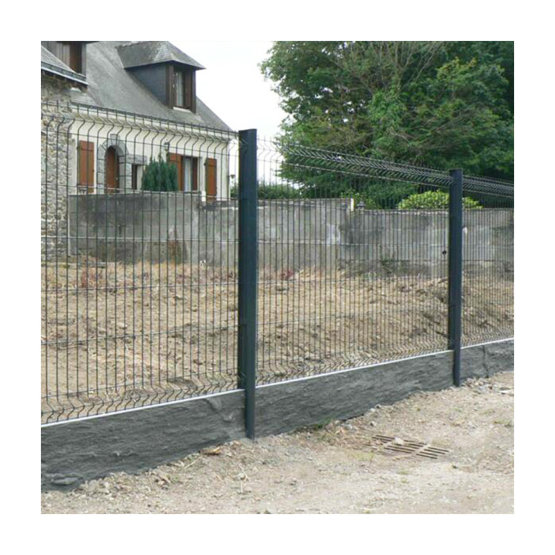 Easyclips China Factory Supply Good Price Garden Buildings Supplies 3d V Bending Curved Welded Wire Mesh Fence Panel