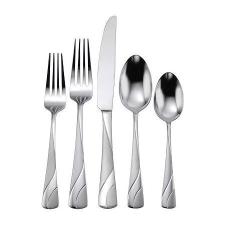 Italian Restaurants Supplies Cutlery Set With LID High Shinny Pure Steel Handcrafted Metal Cutlery Set Made In India