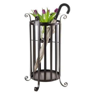 Top Selling Round Metal Mesh Umbrella Holder gate Side Display Made in India Latest umbrella Stand Rain Gear Accessories