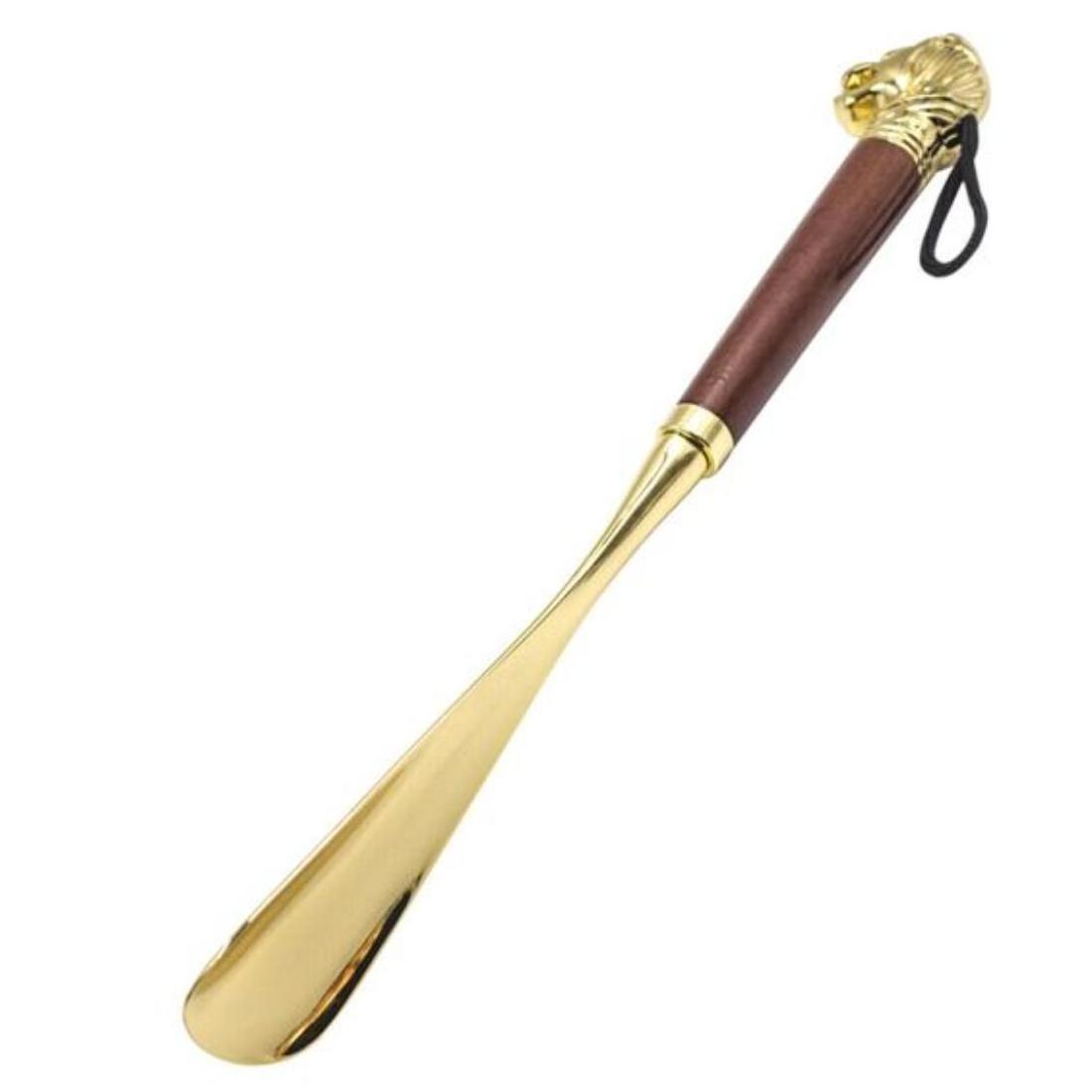 Long Sandals Fitting Stick Premium Grade brass Rosewood Shoe Horn Personalized For Grand Father Accessory