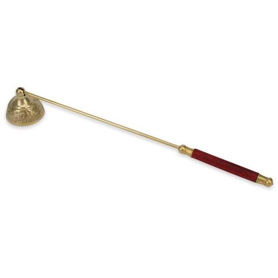 Reliable Top Quality Offer Candle Snuffer Mirror Polished Made in Brass with Flat Ring Candle Accessories Brass Candle Snuffer