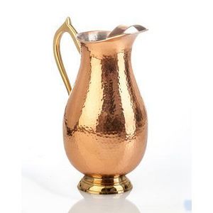 Copper And Brass Drinkware Moscow Mule Jug At Reasonable Price Handmade Water Tumbler And Copper Jug Mirror Polished Pitcher