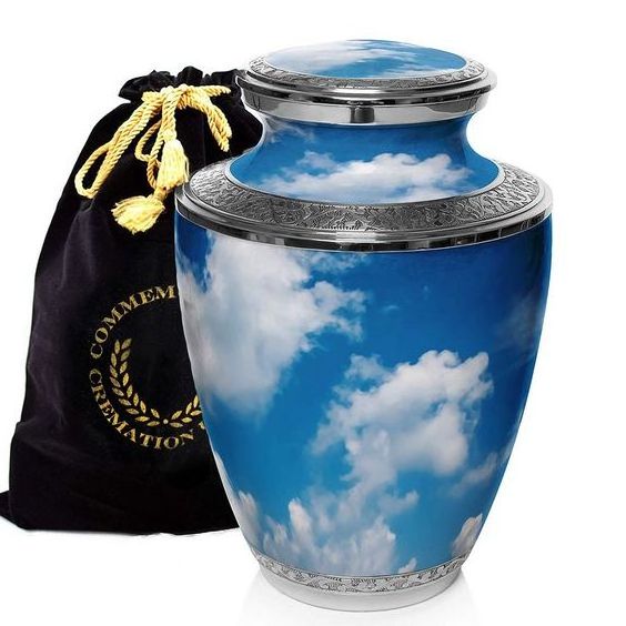 Best Funeral Equipment seller Trending Cremation Urn With Private Logo Print OEM Customized European Style Cremation urn