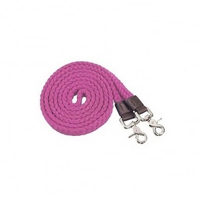 Horse Walking And Training Polyester Horse Reins With Brass Fitting