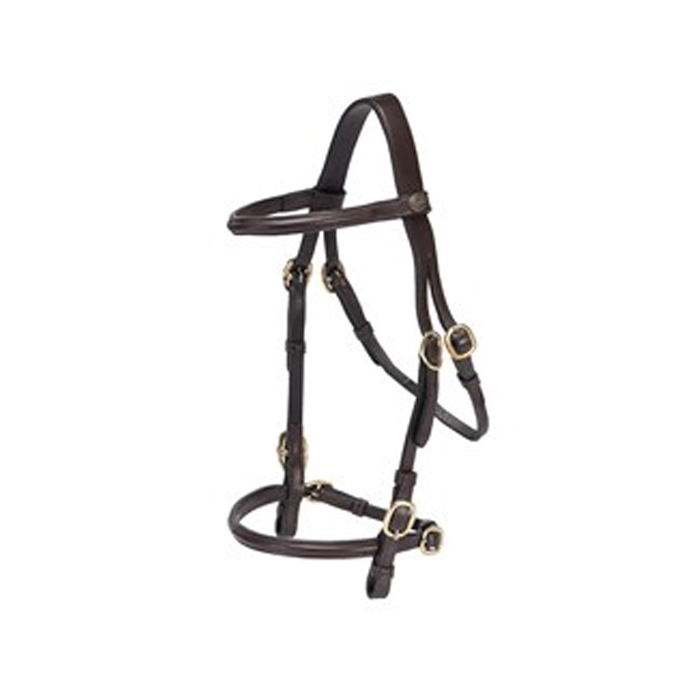 High Quality Leather Horse Bridle with Anatomic Shape and Soft Padded Headpiece At Affordable Price