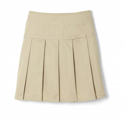 Custom logo Promotional Private School Uniform School Uniforms Girls Pleated Short Skirt