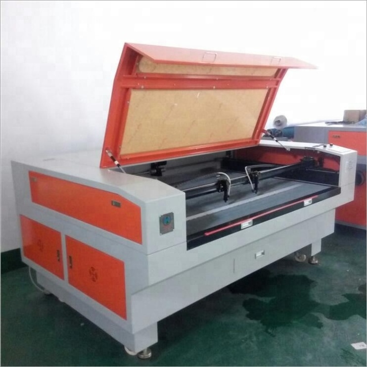 1600X1000mm work area 100w dual laser head moving seperately smart control economical co2 laser cutting