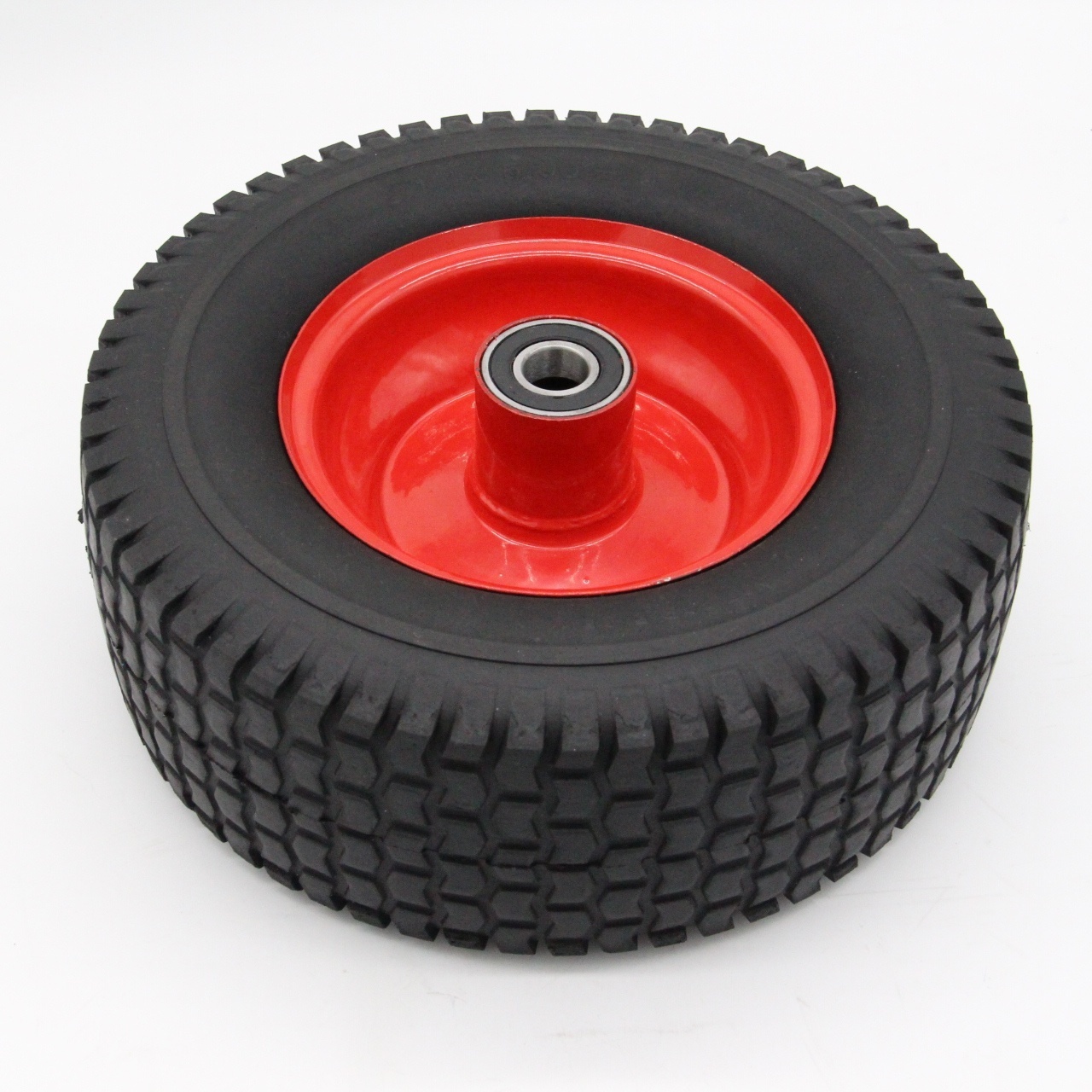 Flat Free 13inch PU Foam wheel 5.00-6 tools car wheel for beach carts