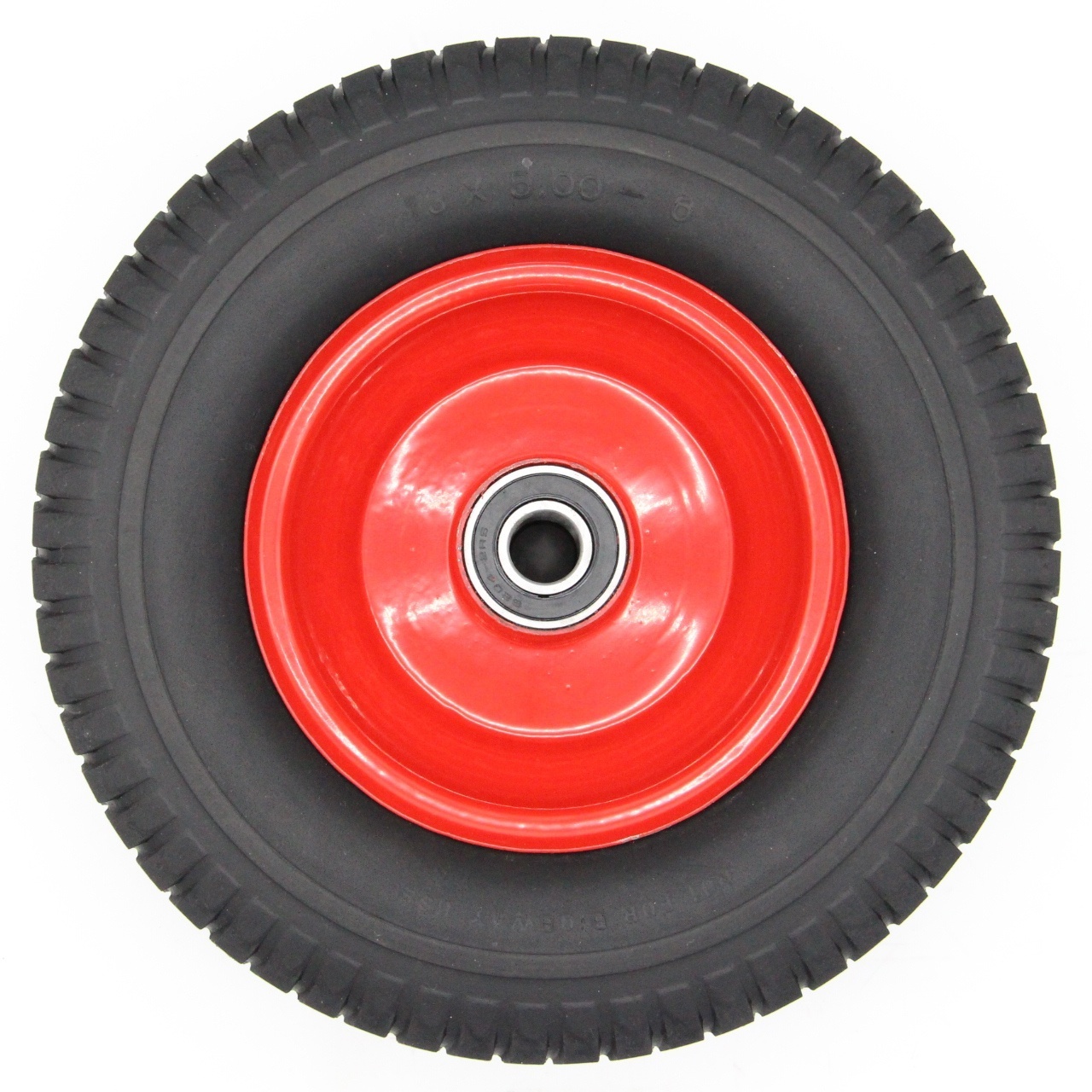 Flat Free 13inch PU Foam wheel 5.00-6 tools car wheel for beach carts