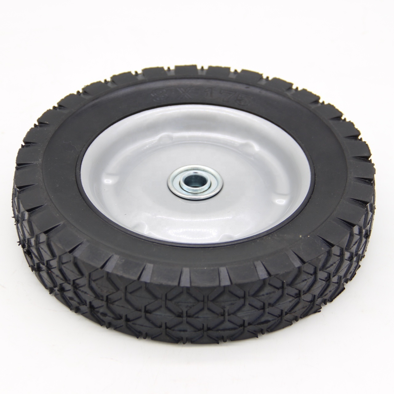 8 inch rubber solid wheel 8x1.75 hand trolley truck wagon cart tires