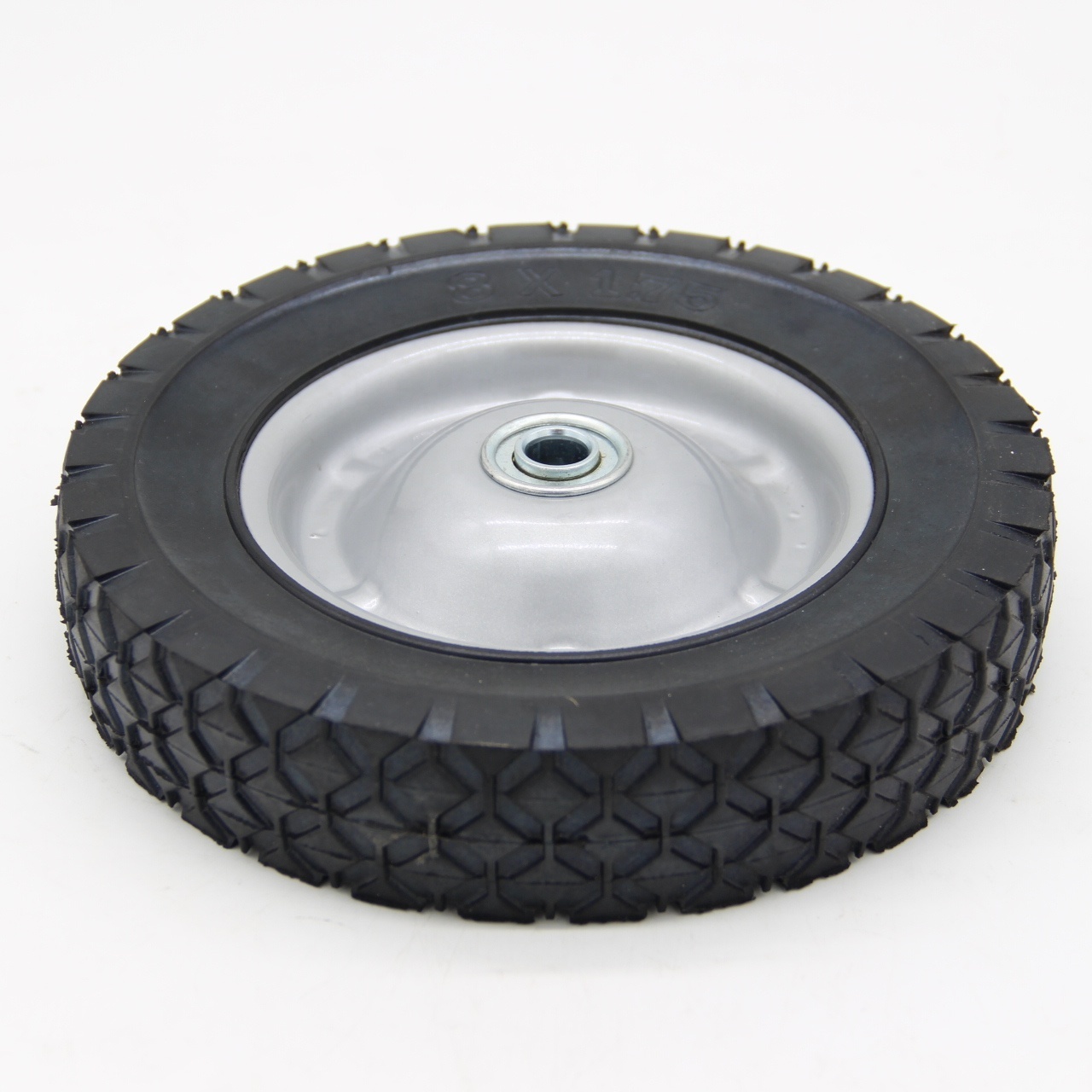 8 inch rubber solid wheel 8x1.75 hand trolley truck wagon cart tires