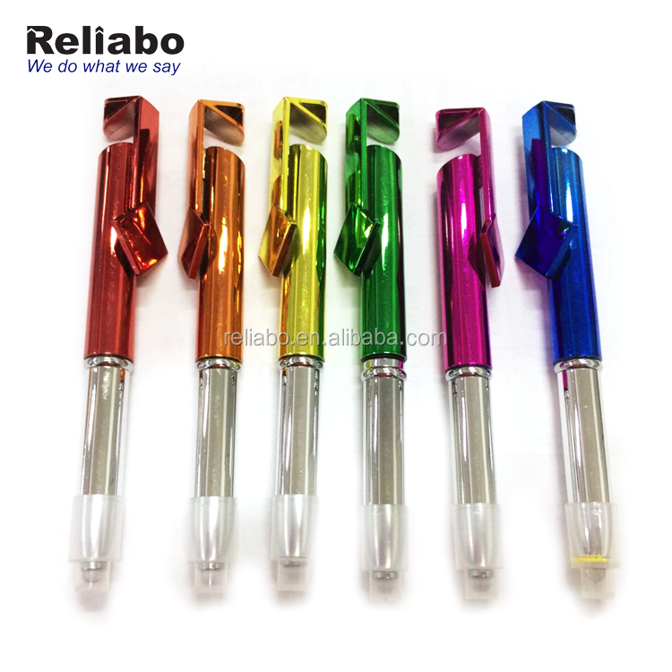 Hot Sale High Quality stylus metal pen with LED Light Capacitance Pen Laser Pointer Stylus Phone Touch pen