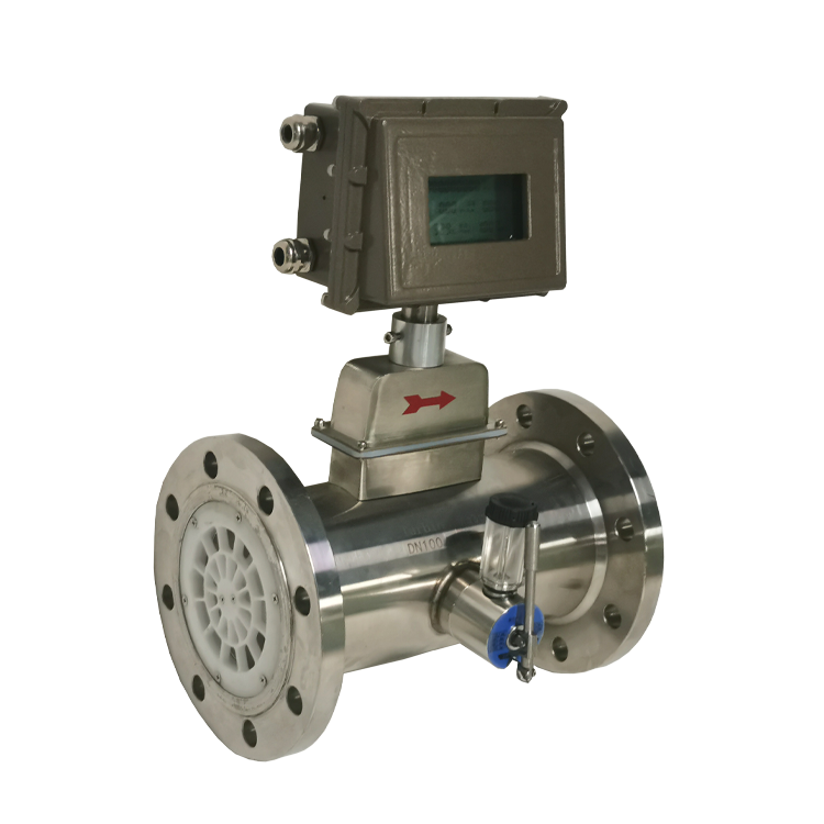 High Accuracy Smart Digital Ex-proof 4-20mA Gas Turbine Flow Meter with T&P Compensation