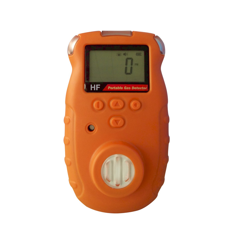 High Accuracy Portable Hydrogen Fluoride HF Handheld Industrial Single Gas Detector with Rechargeable Lithium-ion Battery