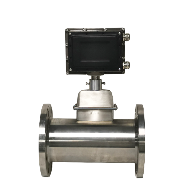 High Accuracy Smart Digital Ex-proof 4-20mA Gas Turbine Flow Meter with T&P Compensation