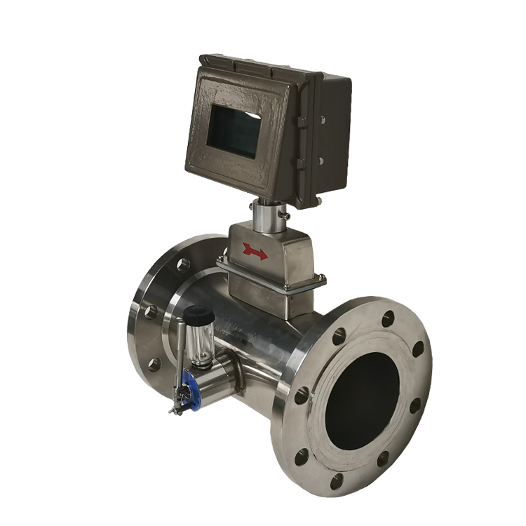 High Accuracy Smart Digital Ex-proof 4-20mA Gas Turbine Flow Meter with T&P Compensation