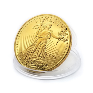 OEM quarter eagle 1 oz gold commemorative replica coin american tungsten gold silver double eagle us coin