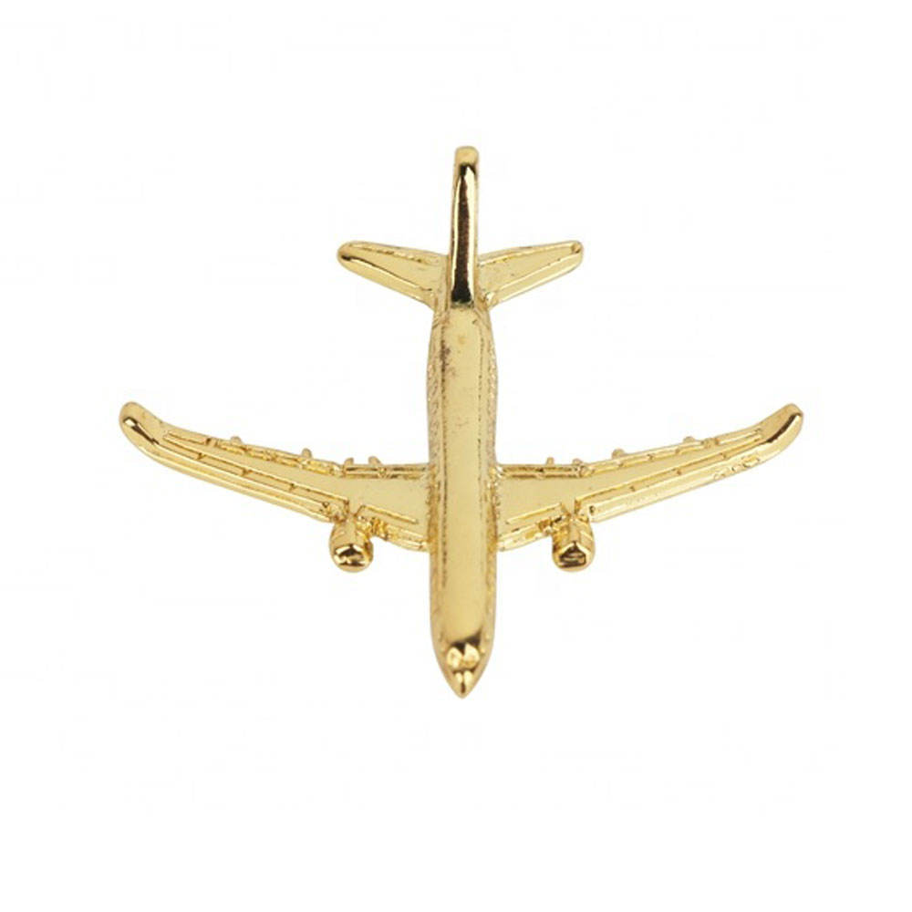 Wholesale 3d air Plane Lapel Pin Metal Badge Manufacture Metal Hard Enamel Pins Custom Enamel Pin