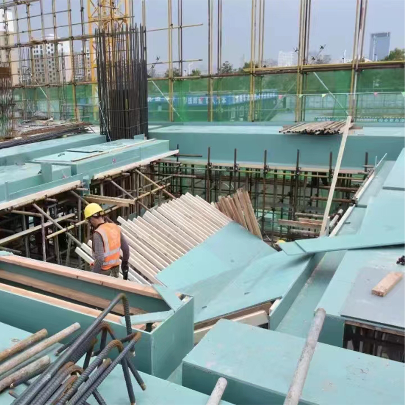 High Turnover Times PP PVC Sheets Plastic Formwork Wall Panels PVC Solid Plastic Formwork for Construction