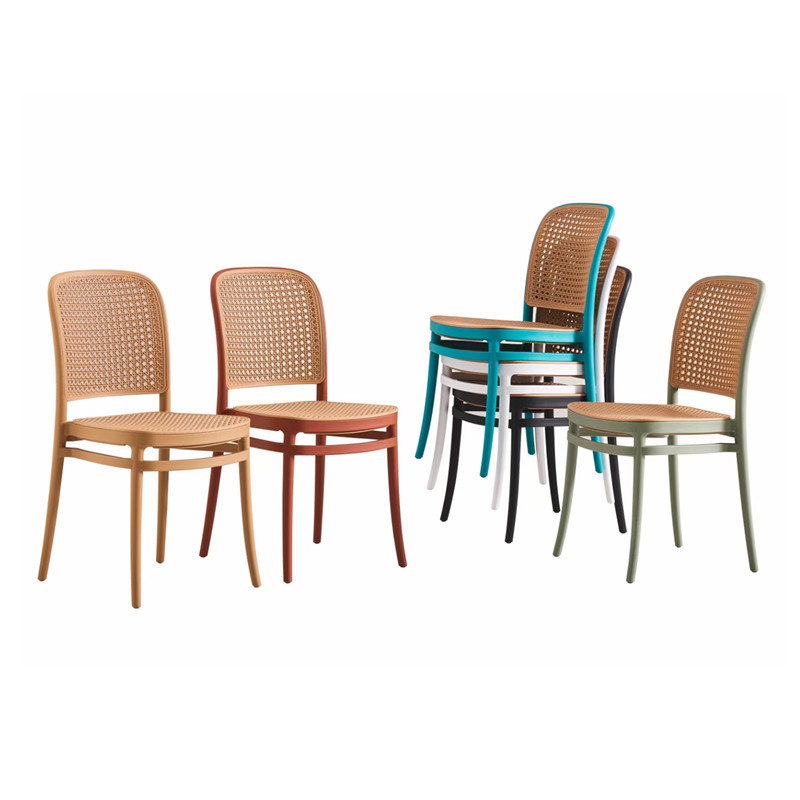 High quality stackable armless space saving dinning chairs plastic plastic chair mold stackable chair plastic