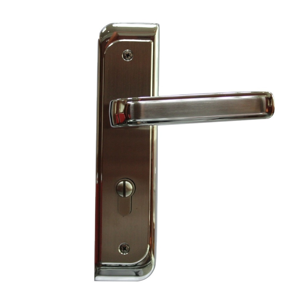 200 mm stainless steel doors handles locks lever with plate