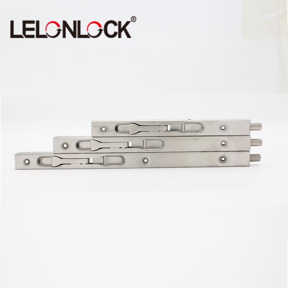 Durable stainless steel 304  fire proof concealed flush door lock bolt