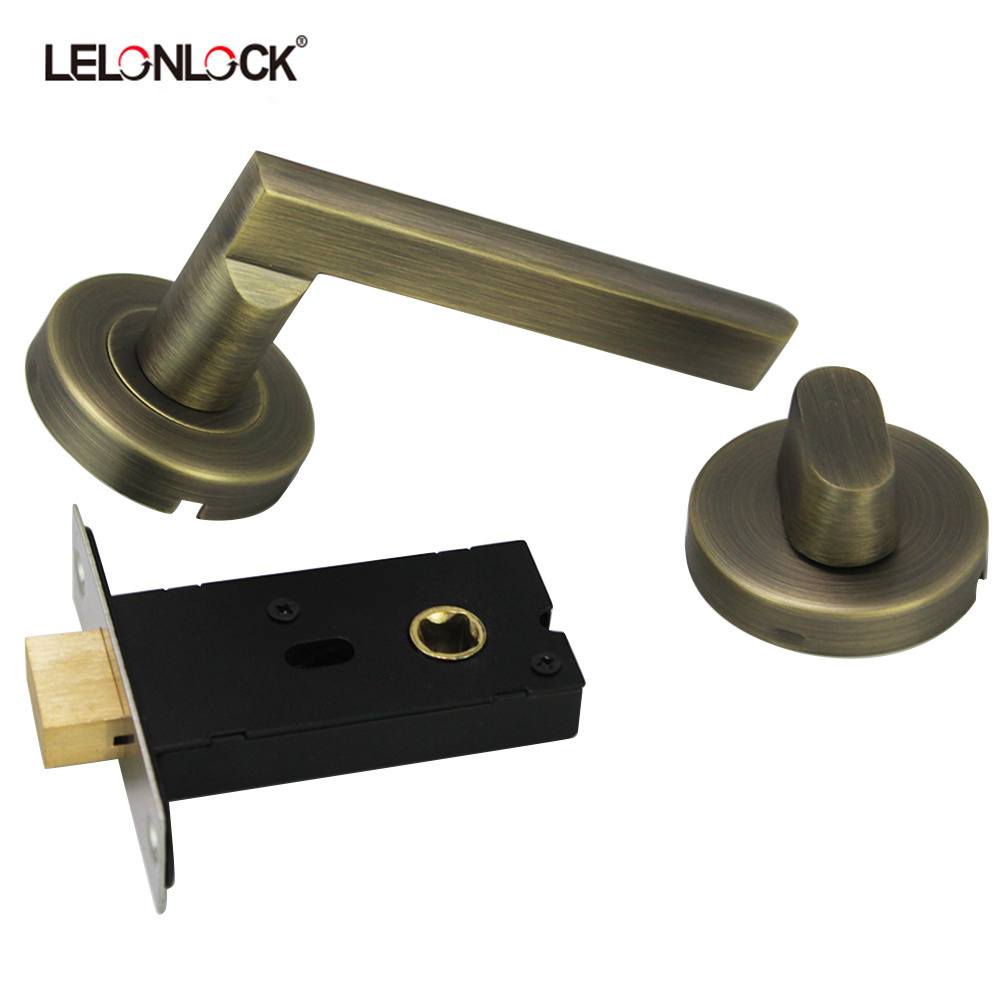 Popular single side deadbolt keyless deadbolt door lock in matt black finish