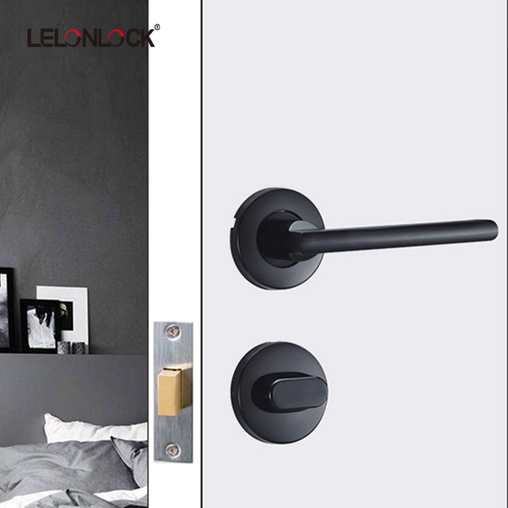 Popular single side deadbolt keyless deadbolt door lock in matt black finish