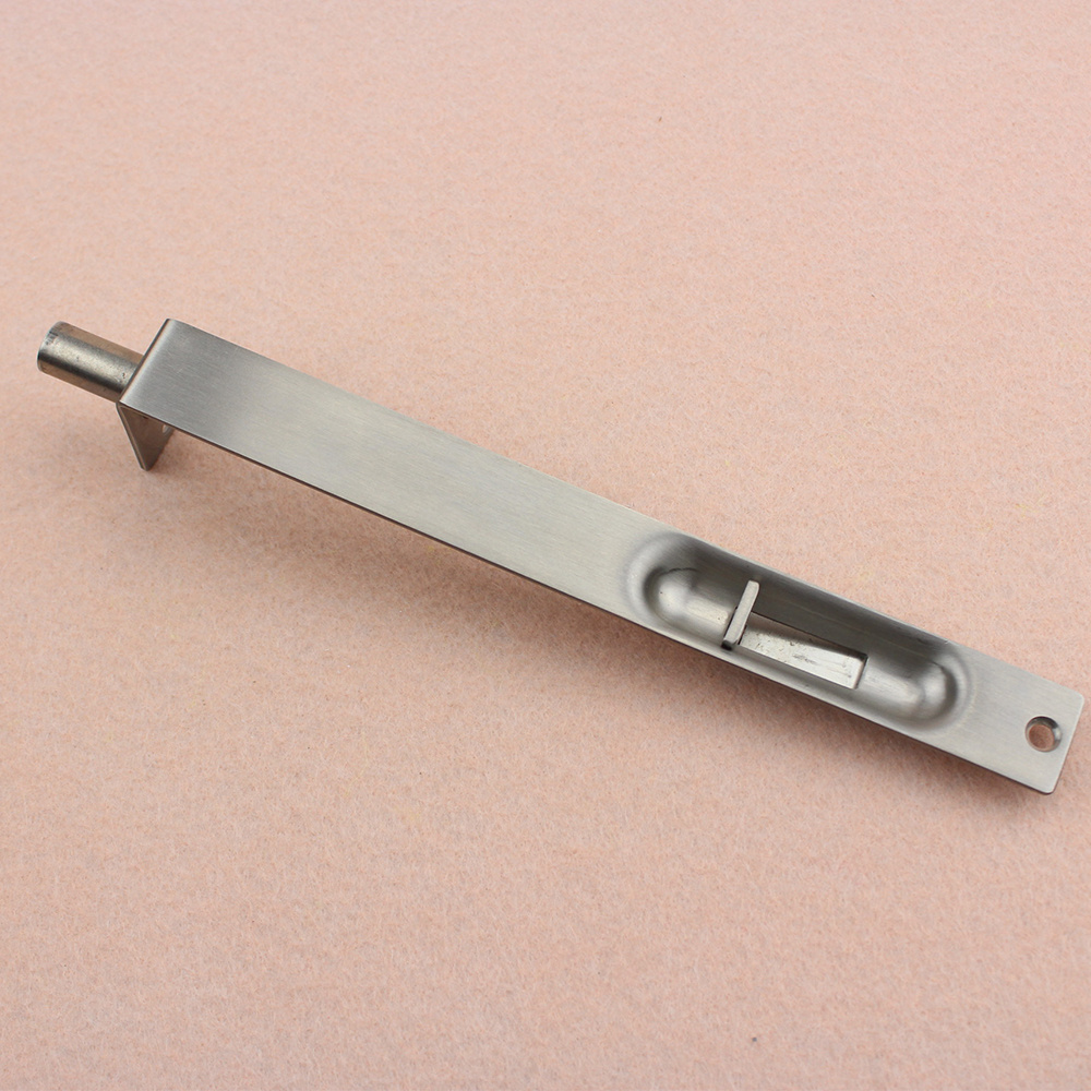 Fire-rate door stainless steel 304 lever action flush bolt slide lock