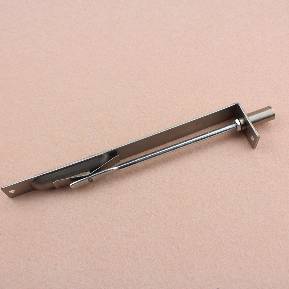 Fire-rate door stainless steel 304 lever action flush bolt slide lock