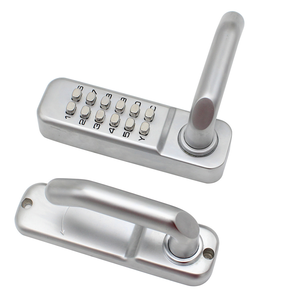 High security second general digital push bottom code door lock