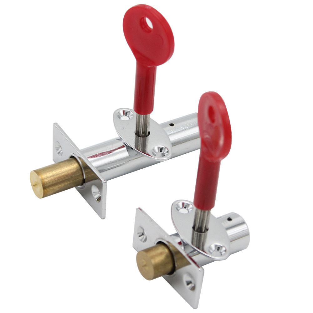 Door security rack bolt/ door security bolt and star Key