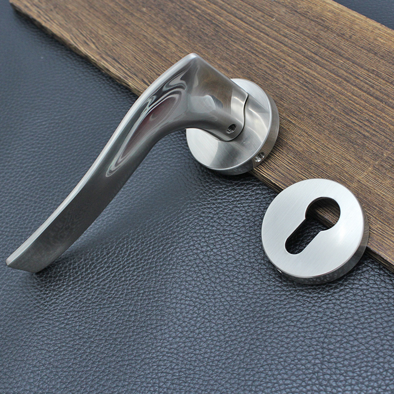 Bedroom door split lock zinc alloy Indoor lock set silent Simple Modern door Lever handle Lock