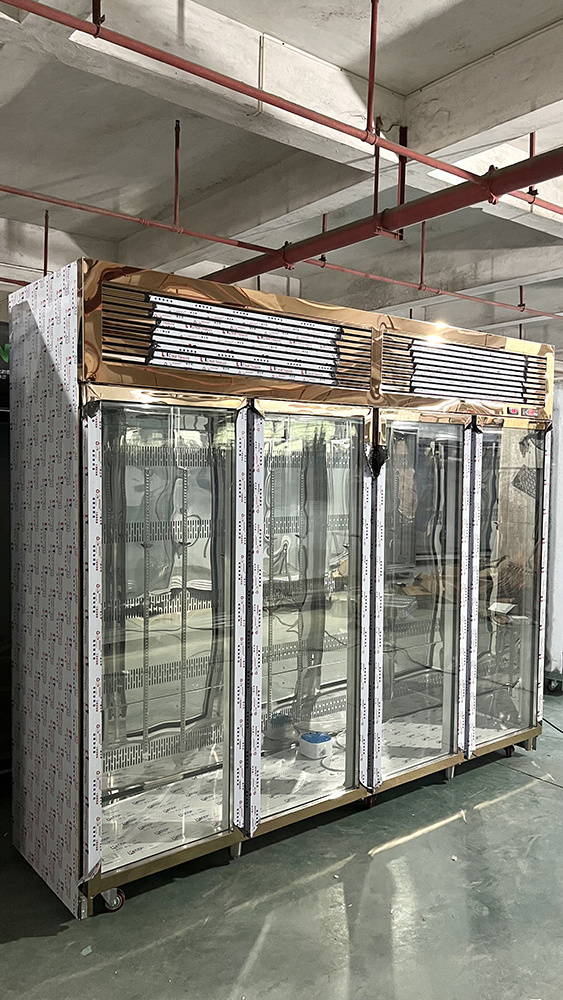 4 doors Aged Beef Ager Machine Meat Curing Cabinet Steak Age Fridge Dry Aging Refrigerator For Meat Beef