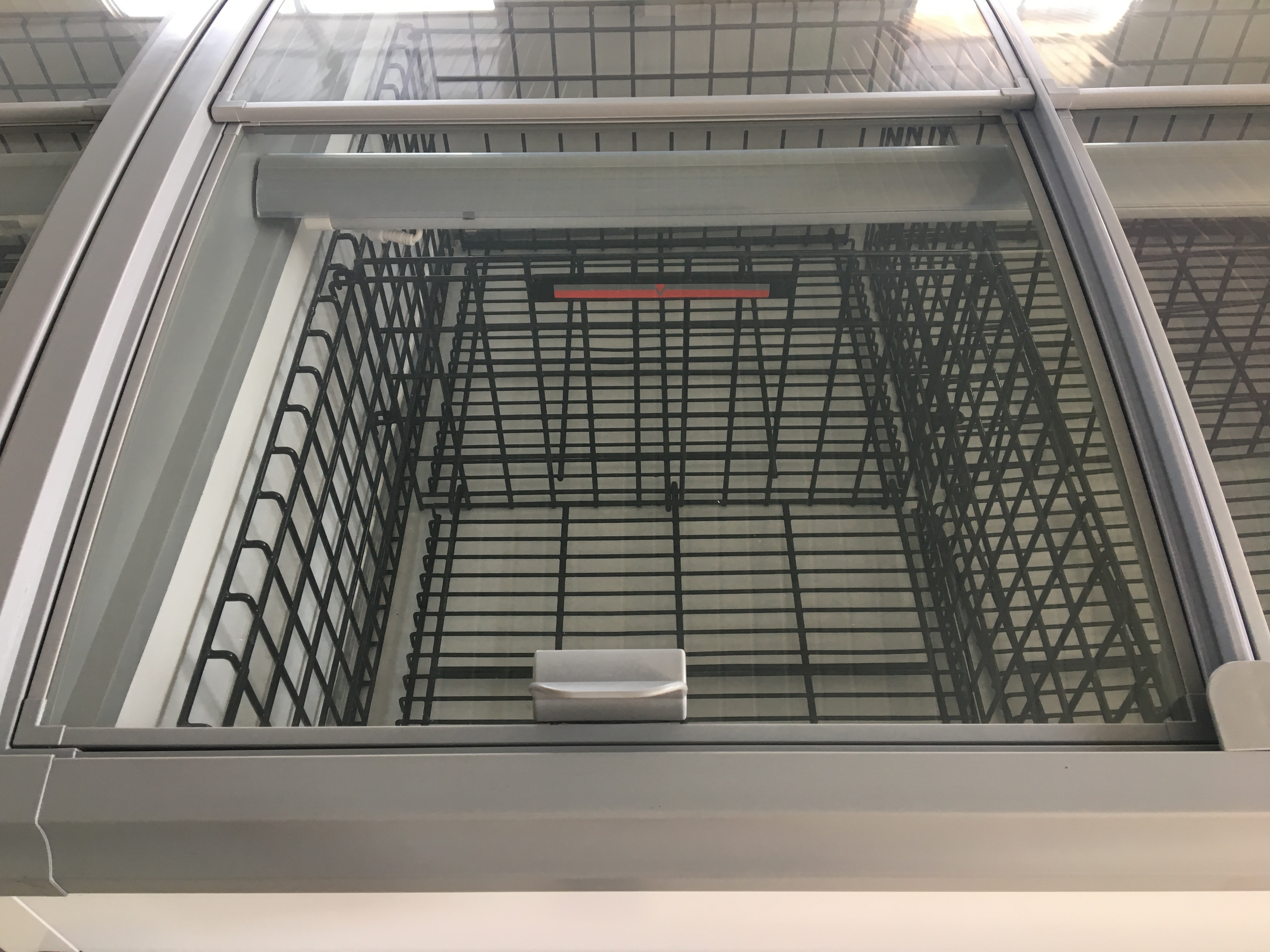 Commercial Supermarket glass door freezer