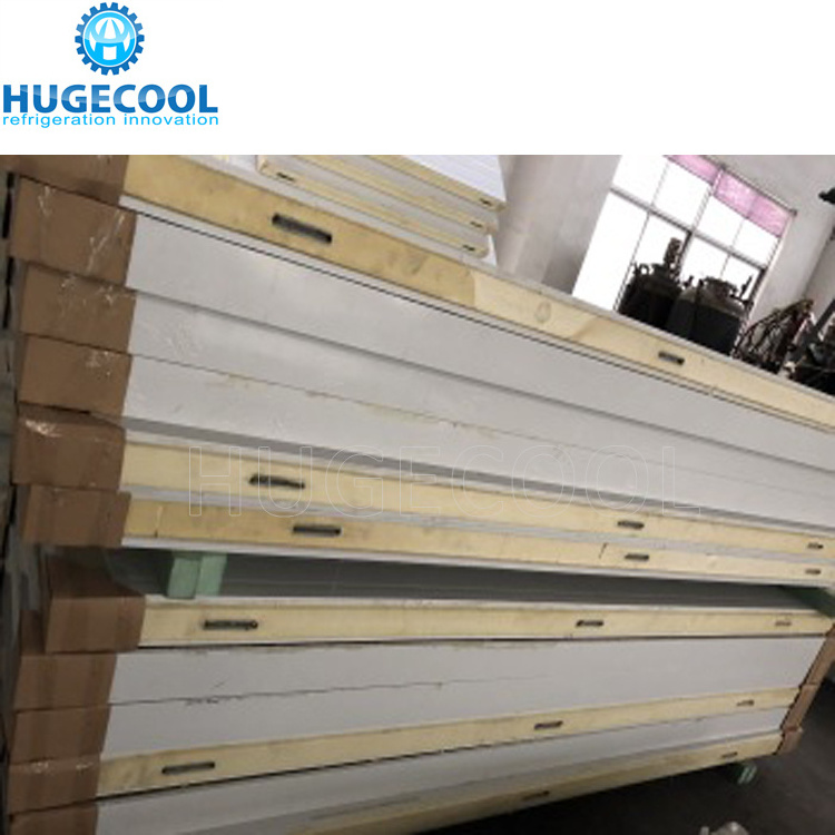 PU/PIR sandwich panel roof wall panel for chiller/freezer/cold room