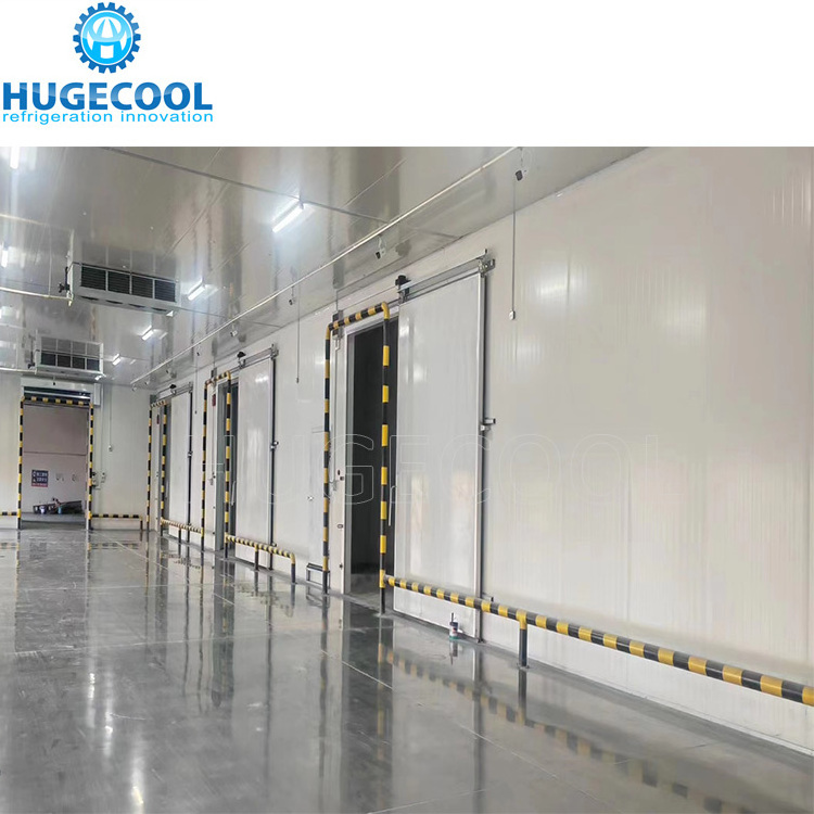 Blast freezer room cold storage condensing unit compressor refrigeration part for frozen food seafood fish