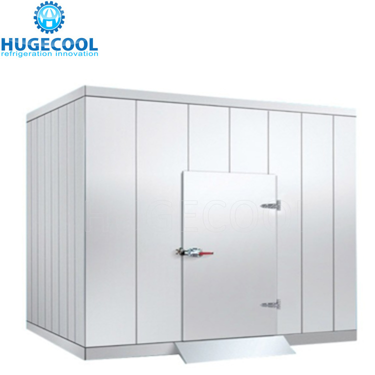 air cooling system frozen chicken seafood food walk in chiller