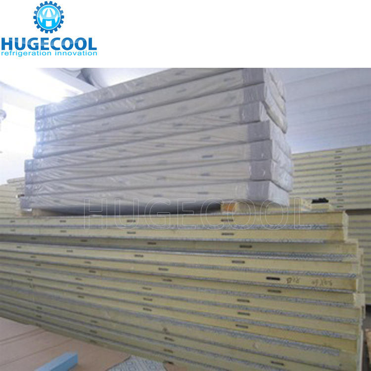 PU/PIR sandwich panel roof wall panel for chiller/freezer/cold room