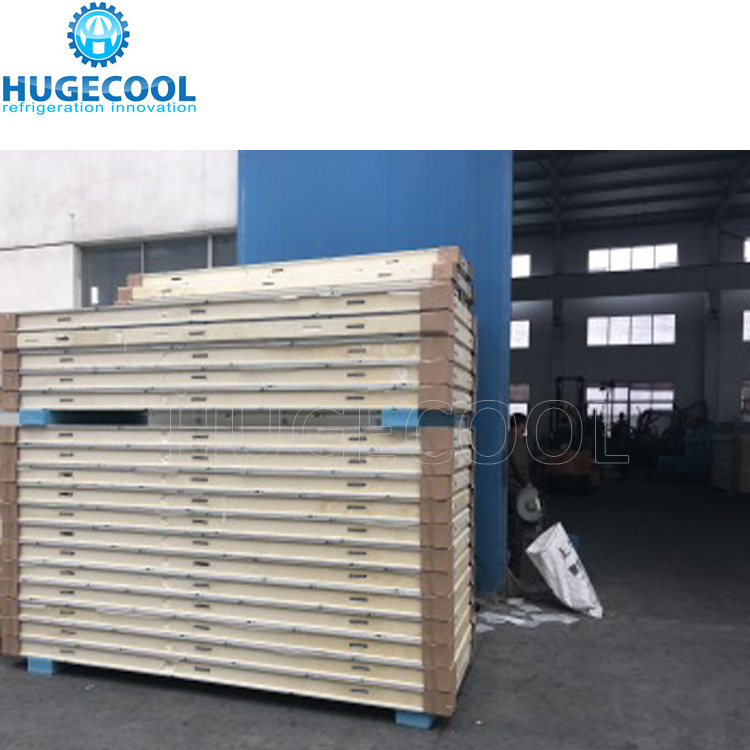 PU/PIR sandwich panel roof wall panel for chiller/freezer/cold room