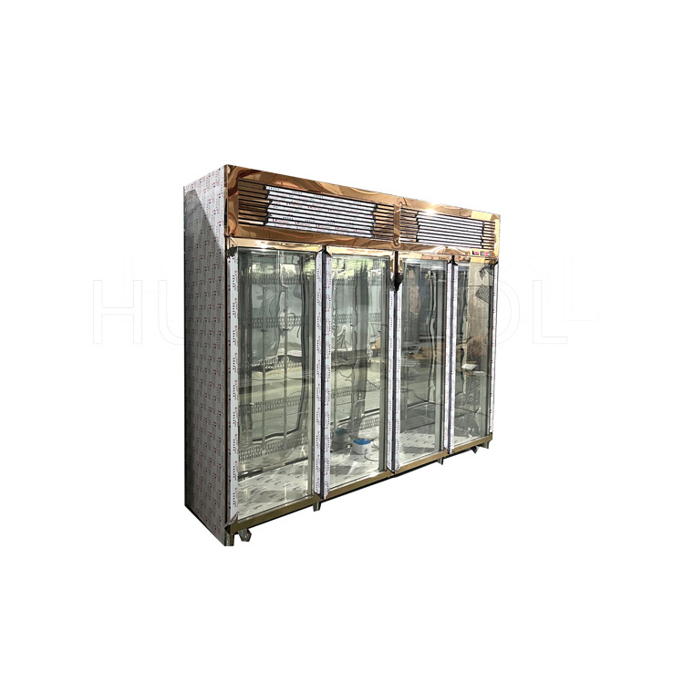 4 doors Aged Beef Ager Machine Meat Curing Cabinet Steak Age Fridge Dry Aging Refrigerator For Meat Beef