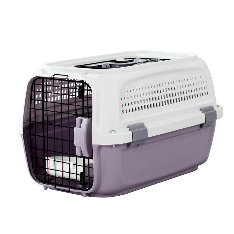 New cat air box pet consignment portable cat cage dog car transport box pet flight box Travel cage pet supplies