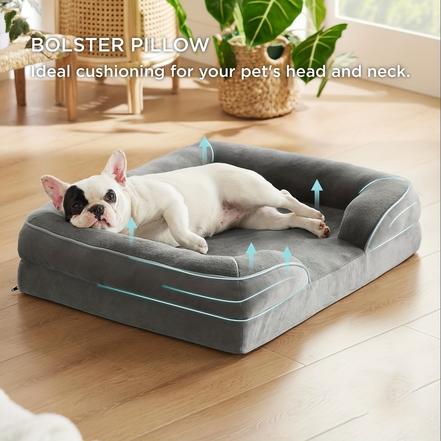 Hot Selling New Style Foam Sofa With Removable Washable Cover Waterproof Lining And Nonskid Bottom Couch Pet Dog Bed