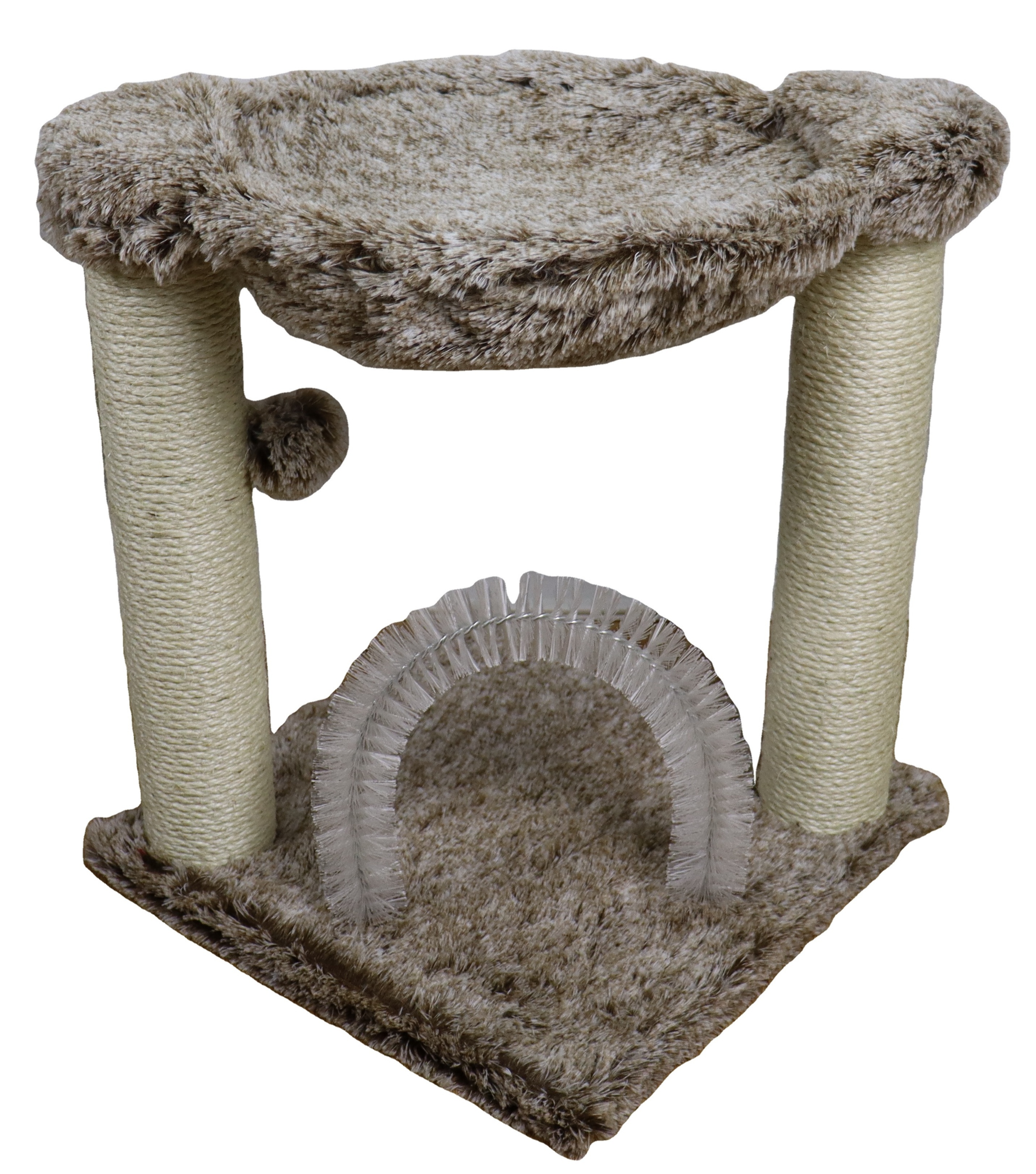 Relipet RL2270 Customized  Cat Scratch Column Wholesale Cat Scratching Post With Hammock and Brush