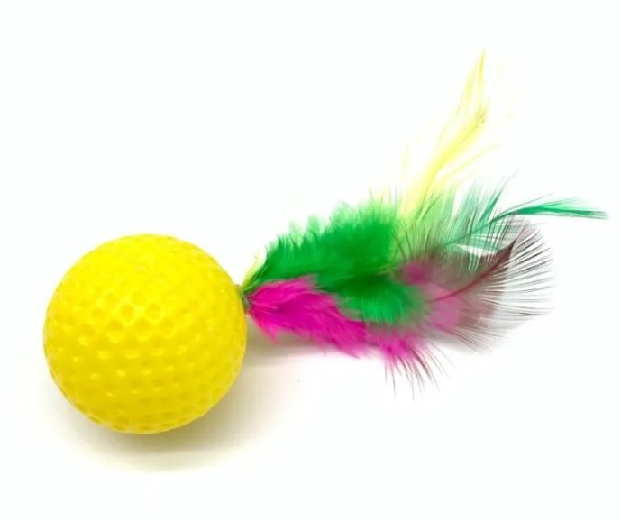 Relipet RLGA007 Wholesale cat sounding toy color golf badminton funny cat gadgets educational pet toys