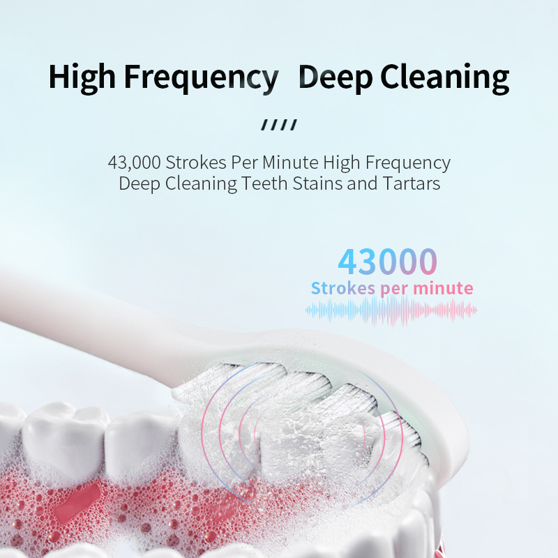 Factory Relish Mini Rechargeable Electric Toothbrush RLT2001 Waterproof IPX7 smart sonic electric toothbrush