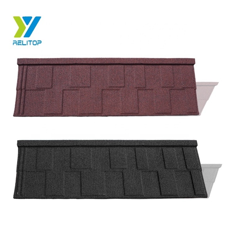 Natural Chip Tiles  Building Materials For Construction Stone  Coated Metal Roofing Tile