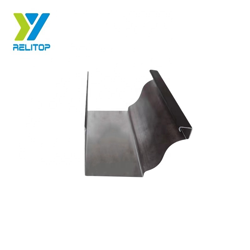 China metal roof drainage half pipe profile, price rain tank, downpipe, metal aluminum drain tank